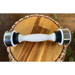 Original Shake Weight 2.5 LB White Dumbbell - Home Fitness Exercise Training